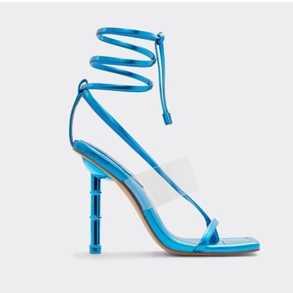 New Aldo Elektra Strappy heeled sandal Size 11 - Picture 1 of 8
